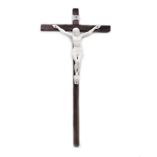 Wooden Cross Jesus Catholic Cross Wall Mounted Crosses Prayer Church