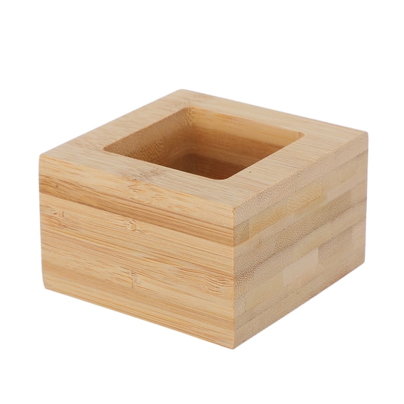 RENACLIPY Japanese Sake Cup Bamboo for Restaurant 1Pack 3.3x3.3x2.0in