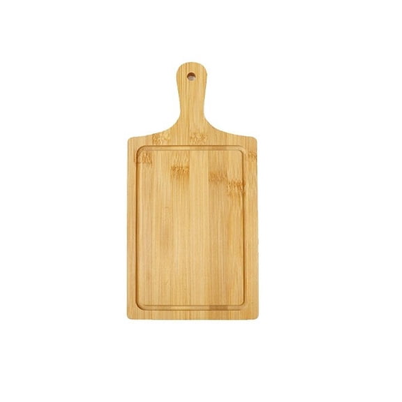 Wooden Cutting Board With Handle Multipurpose Chopping Board For Meat Bread Vegetable Cheese Charcuterie Kitchen Dining Use