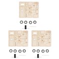 Wooden DIY Pull Back Car Educational Science Experiment Technology Toy