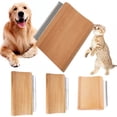thumbnail image 1 of Wooden Deshedding Brush for Dogs, Cats & Horses, Deshedding Grooming Tool Curry Comb Pet Hair Removal Tool, Deshedding Dog Brush Combs for All Hair Types (3.35 Inch), 1 of 9