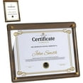 thumbnail image 1 of Wooden Diploma Frame Degree Frame: Document Frames with High Definition Acrylic, Display 8.2x11 Certificate Frame, Graduation Picture Frame 11x14, Poster Frame for Tabletop (Wood, 7.01X9.37), 1 of 8