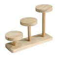 thumbnail image 1 of Wooden Display Risers Decorative Display Stand Desktop for Watch Glasses Jewelry StyleC, 1 of 8