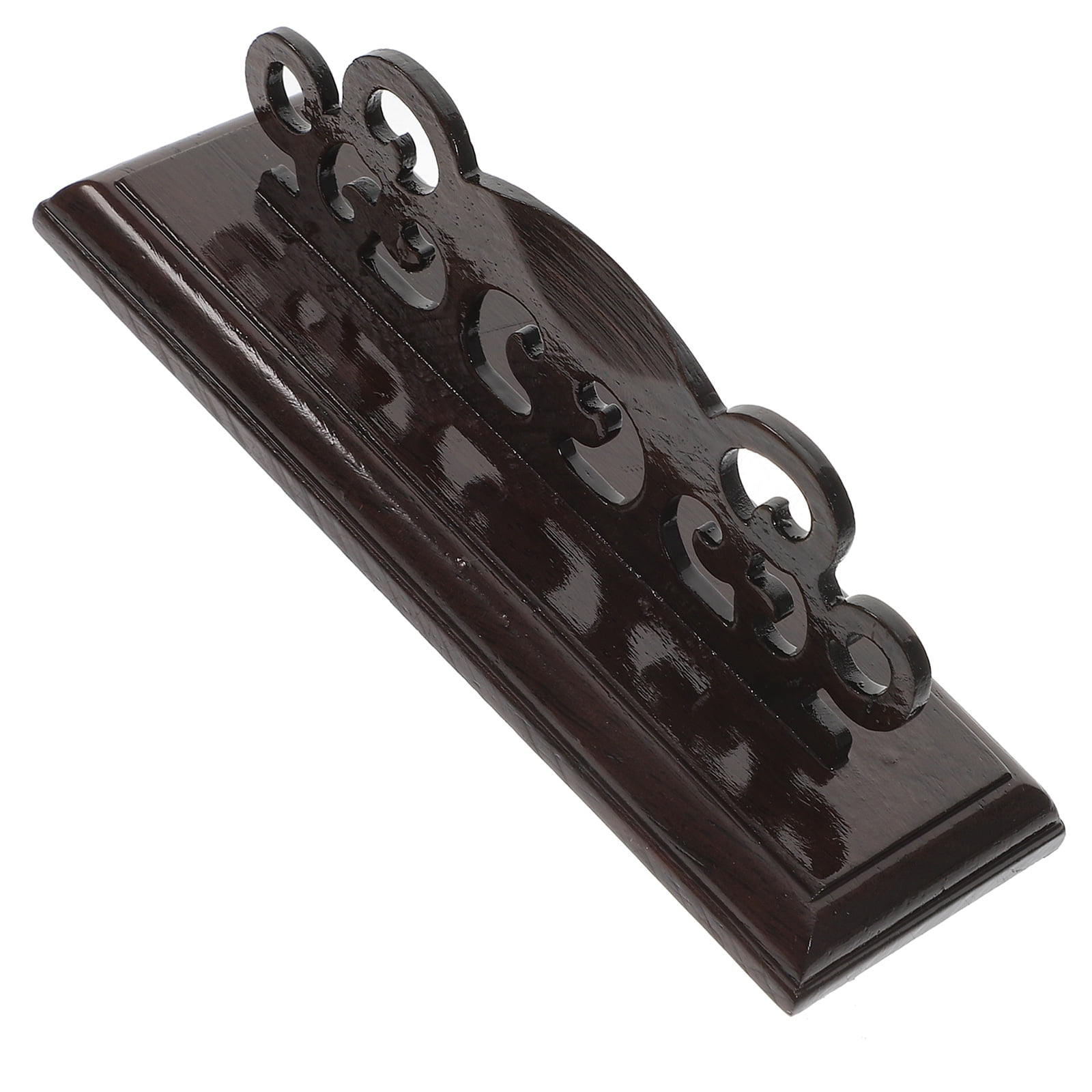 Wooden Display Stand For Folding Fan Decorative Hand Fan Display Stand