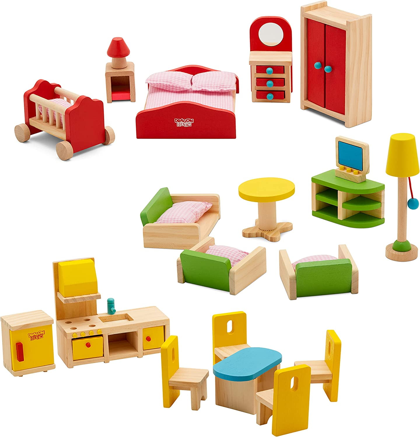 Natural dollhouse sale