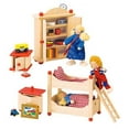 thumbnail image 1 of Wooden Dollhouse Furniture Set, 1 of 2
