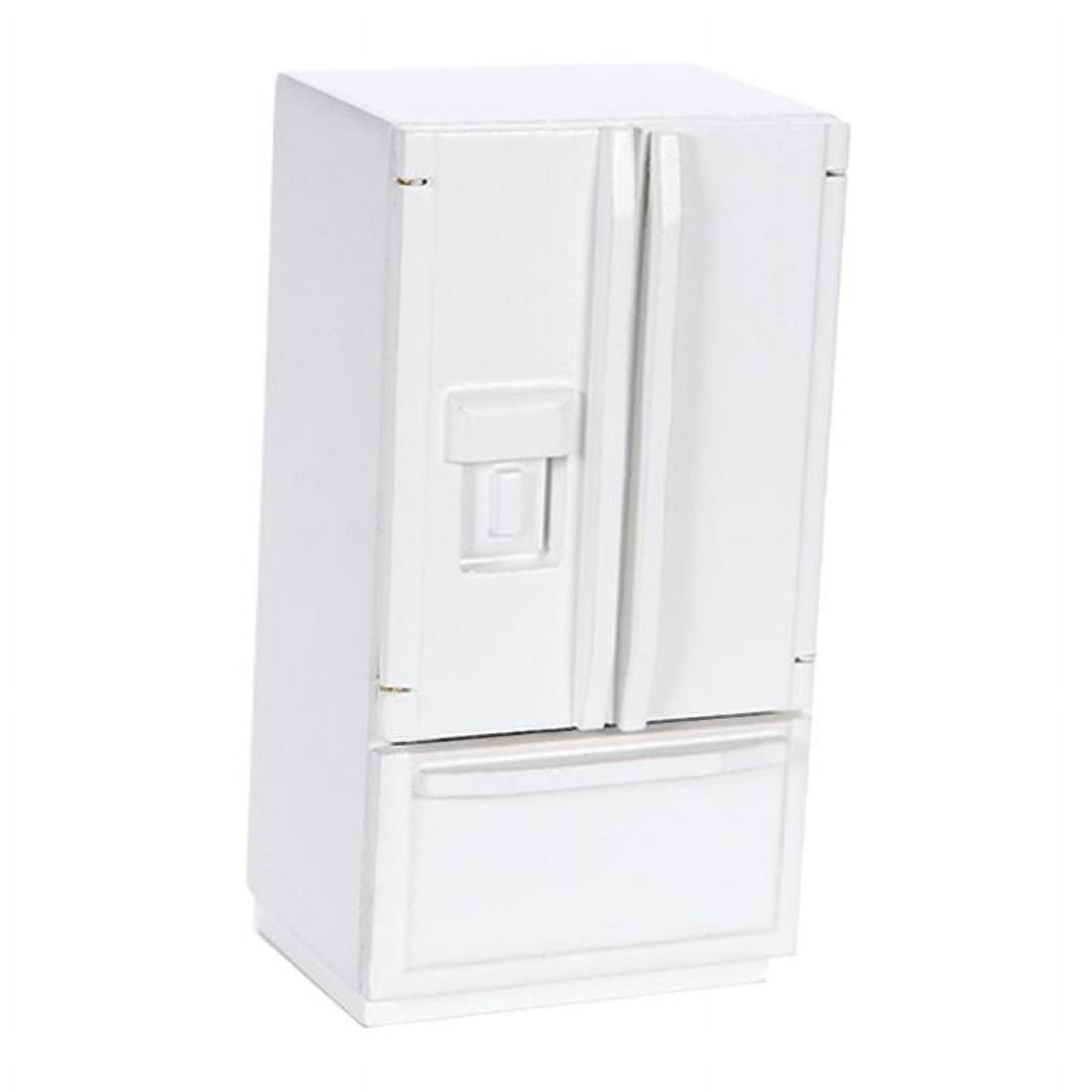 Wooden Dollhouse Miniature Refrigerator 112 Scale Play Set Life Scene Decoration Accessories