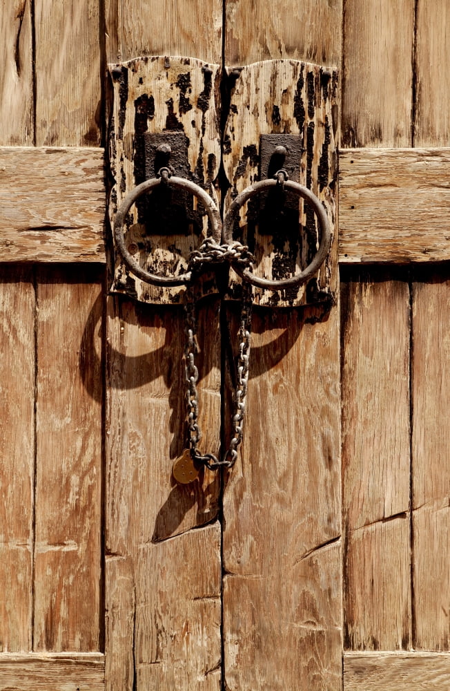 Wooden Doorway Canvas Art - Con Tanasiuk Design Pics (11 x 17)