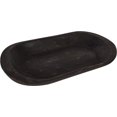 Wooden Dough Bowl-batea-black - Walmart.com