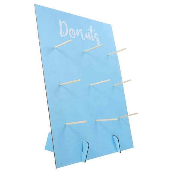 Wooden Doughnut Stand Wooden Donut Display Stand Holder for Baby Shower