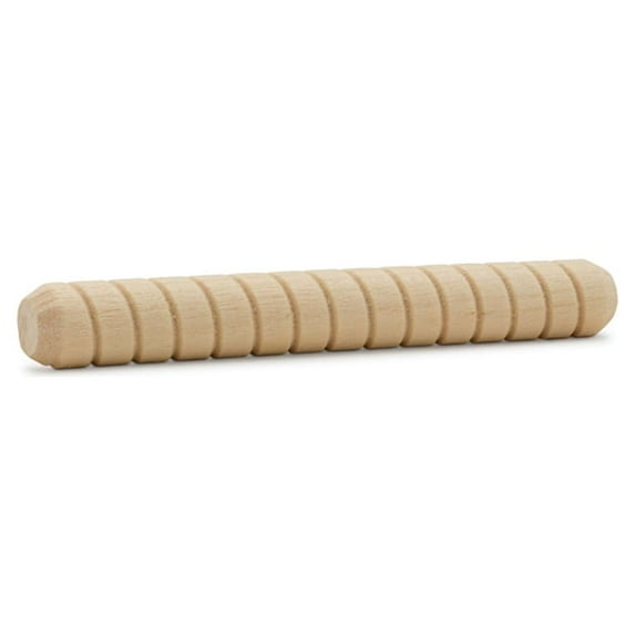 Wooden Dowel Pin 7/16" x 3", Pack of 1000 Spiral Dowel Joints for Woodworking, Furniture and Crafts, by Woodpeckers