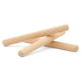 Wooden Dowel Pins 21/2 x 1/4, Pack of 500 Fluted Dowel Joints for
