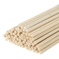 thumbnail image 1 of Wooden Dowel Rods,50cm/20" Round Dowel Rod Wood Sticks,5mm/0.2" Stick,200 Pack, 1 of 6