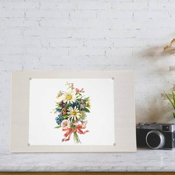 PENIKOKO wood painting panel Wooden Easel Plate for Students Beige Painting Indoor Art 1Set