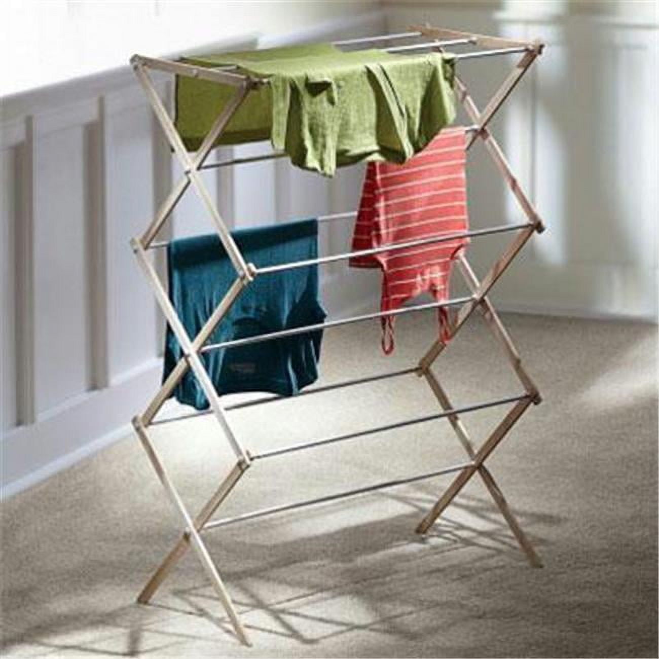 Wooden drying rack walmart hot sale