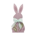 thumbnail image 1 of Wooden Easter Bunny Tiered Ornaments Rustic Cute Party Favors, 1 of 4