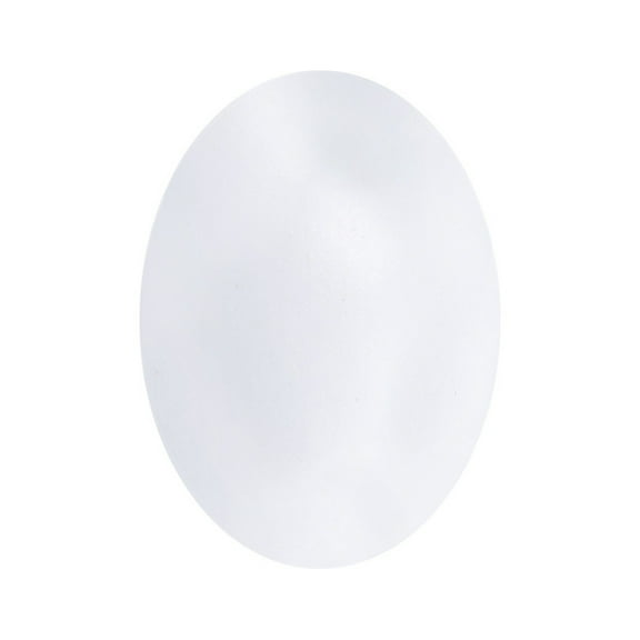 Wooden Easter Eggs for Decorating and Crafts, Fake Solid Eggs for Chicken Coops, Painting, and Holiday Decor, 1-Pack