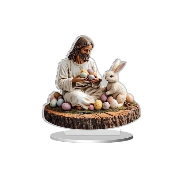 Wooden Easter Fence Panel – Mini Bunny Design Border,Garden Decor,Flower Bed,Lawn & Decorative Spring Edging