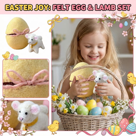 Wooden Easter Mixing Bowls – Bunny Design Nesting Set,Kitchen Accessory & Functional Spring Culinary Item