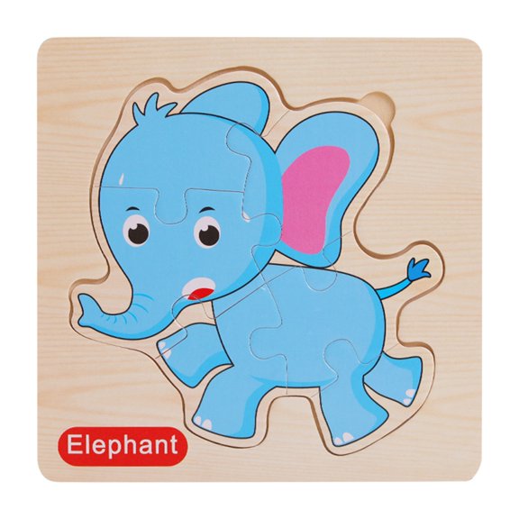 Wooden Easy Puzzle Toys,Cute Puzzle Game Toys,Suitable for Learning Educational Puzzles,Ideal Gifts for Friend and Family