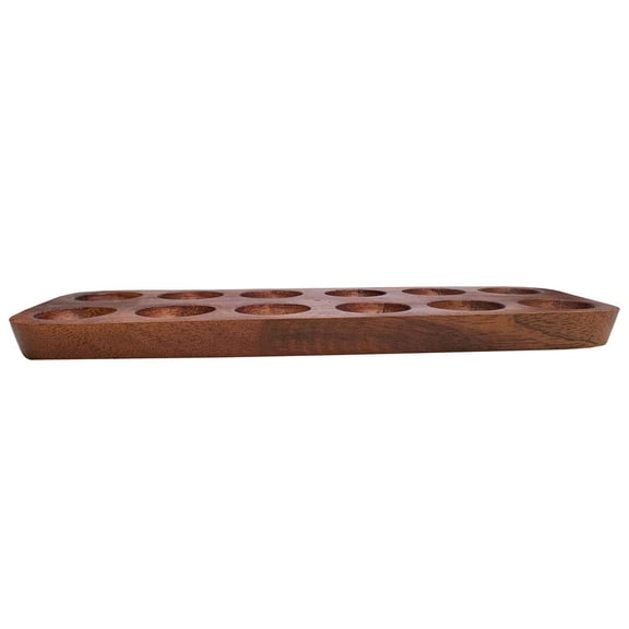 Wooden Egg Storage Rack Egg Tray Case Holder Deviled Egg Platter for Fridge