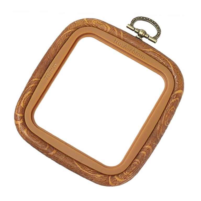 Wooden Embroidery Hoop Square Stitch Frame Needlepoint cm