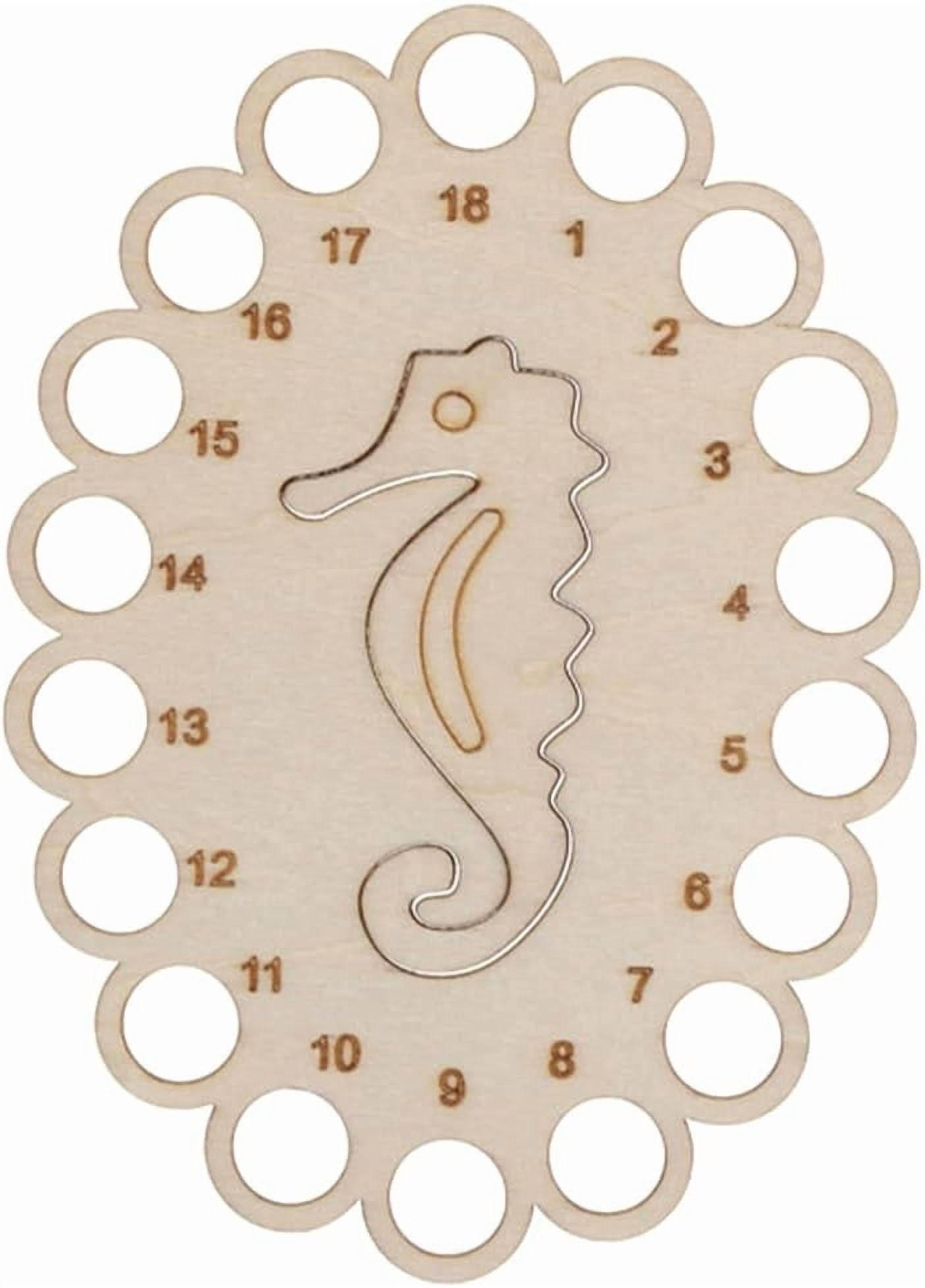 Wooden Embroidery Thread Plate Cross Stitch Threading Board Tools Oval ...