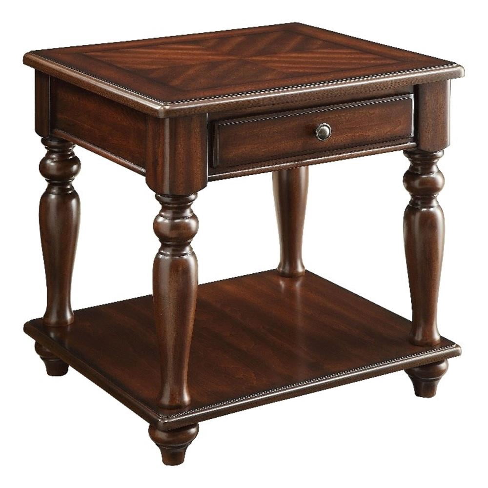 ACME Farrel End Table in Walnut - Walmart.com