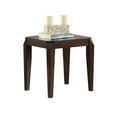 thumbnail image 1 of ACME Docila Square Wooden End Table in Walnut, 1 of 3