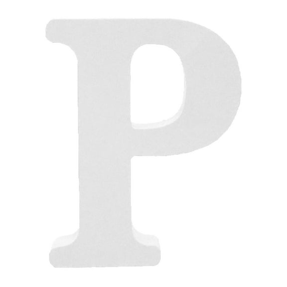 Wooden English Alphanumeric Ornaments Wooden Crafts DIY Letter Creativity 3.2 Inch Wooden Letter Wall Decoration