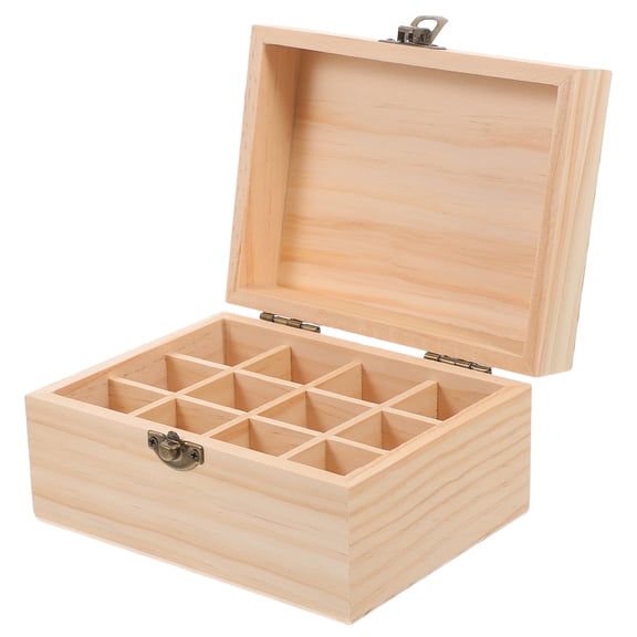 Wooden Essential Oil Box Packing Boxes Essential Oil Organizer Storage Holder Essential Oil Storage Essential Oil Case