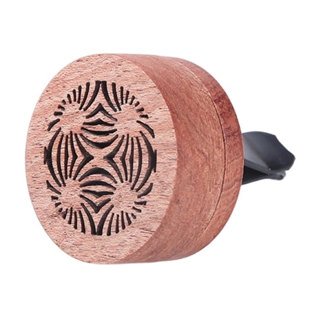Wooden Essential Oil Car Diffuser Diffusion Diffused Fragrance Car Diffuser Vent Clips Car Oil Diffuser for Toilet Bedroom Indoor Desk B