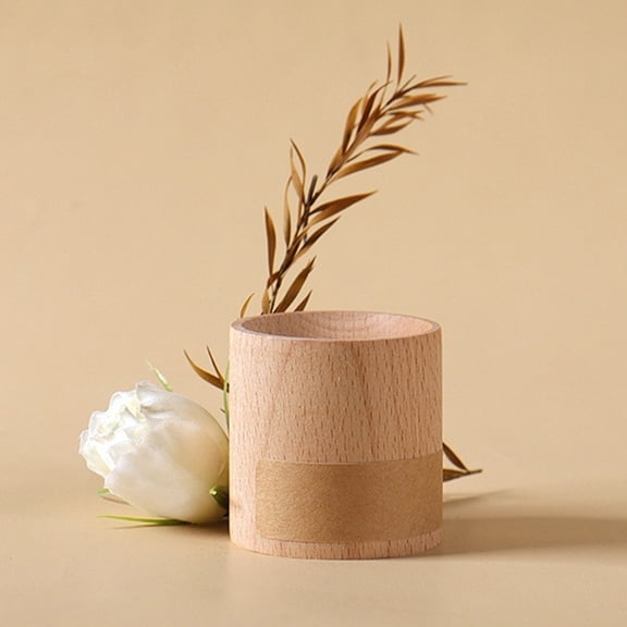 Wooden Essential Oil Diffuser – 2 PCS Wood Aromatherapy Diffuser, Small Cylinder Passive for Home Office Car Wardrobe Yoga Hall and SPA