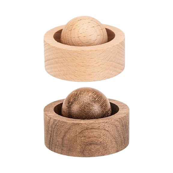 Wooden Essential Oil Diffuser,Aromatherapys Diffuser,Small Round Ball Diffuser Air Freshener for Living Room Bedroom