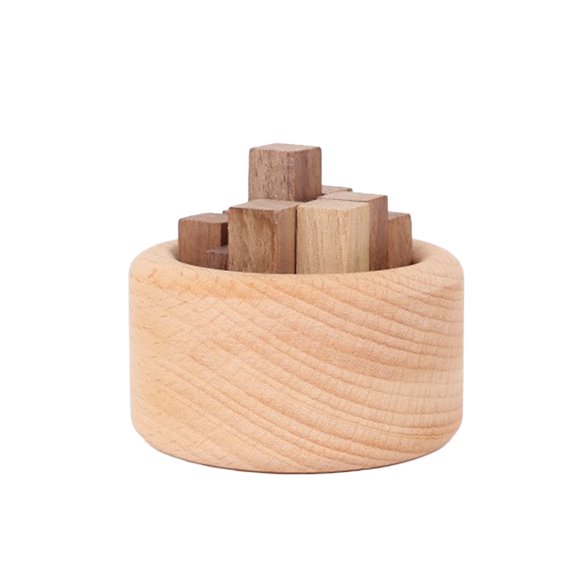 Wooden Essential Oil Diffuser,Beech Wood Diffuser,Aromatherapy Diffuser,Small Round Diffuser for Home Offices Cars Yoga Rooms
