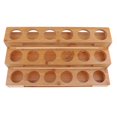 thumbnail image 1 of Wooden Essential Oil Organizer Essential Oils Box, Oil Rack, Oil Storage Case, Storage Tray for Small , Diffuser, Nail etc, 1 of 8