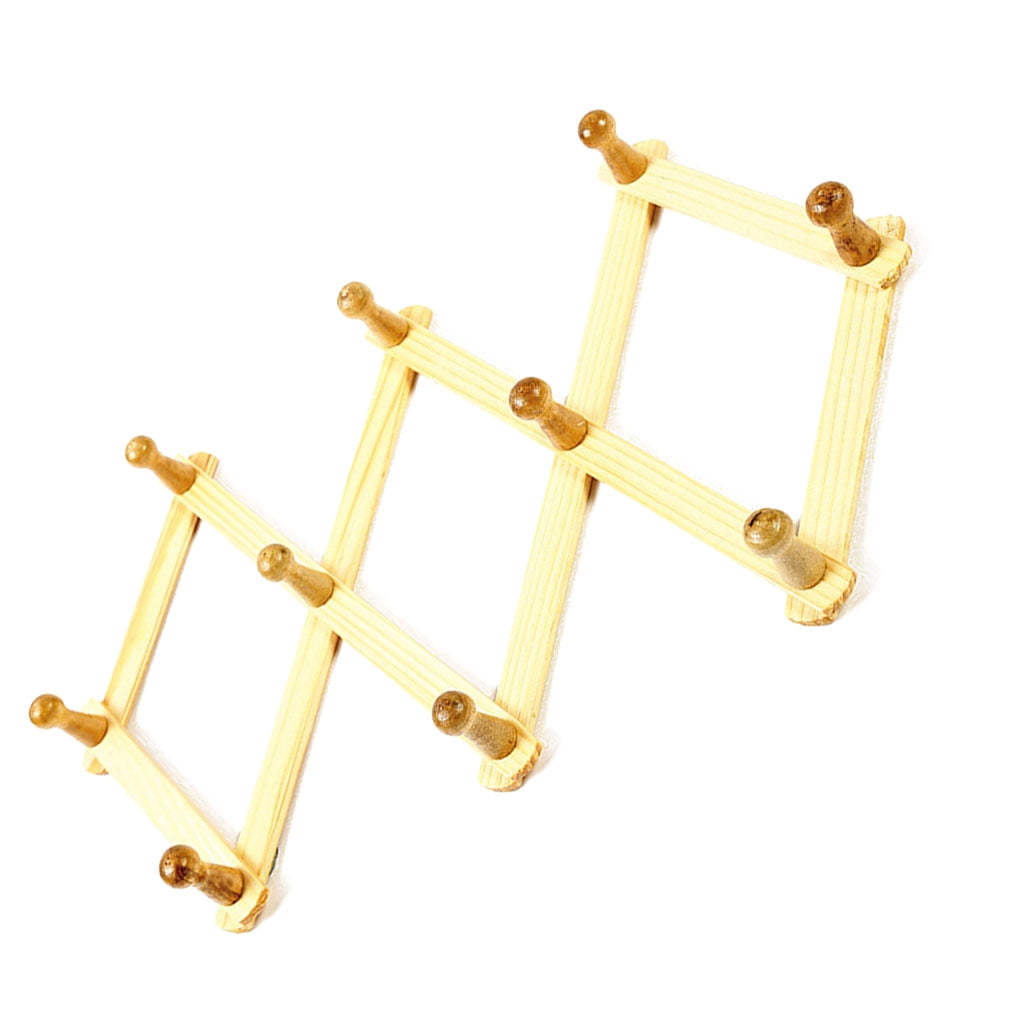 Brass accordion hook online rack