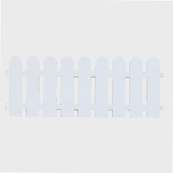 Wooden Fence Edging, Garden Lawn Landscape Flexible Decorative Border Ornamental Grass Lawn Flowerbeds Plant Borders for Indoor and Outdoor50cm20cm