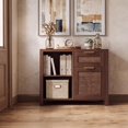 Wooden File Cabinet, Office Storage Filing Cabinet with Drawers ...