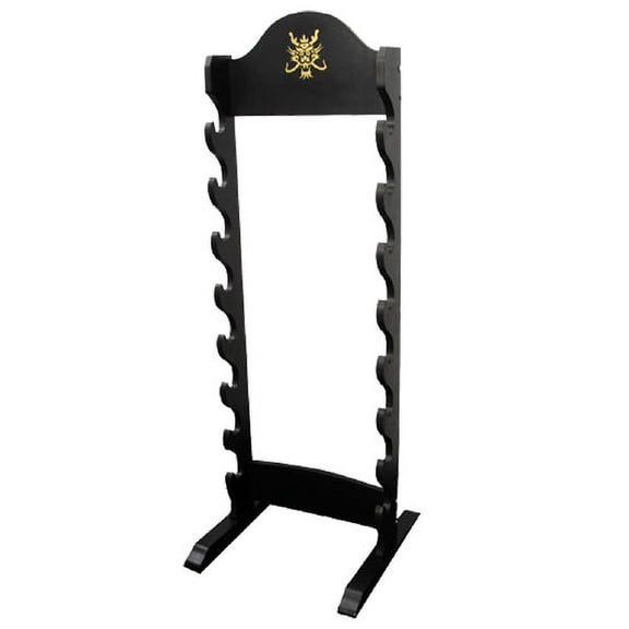 Wooden Floor Display Stand. (Holds 8 Swords)