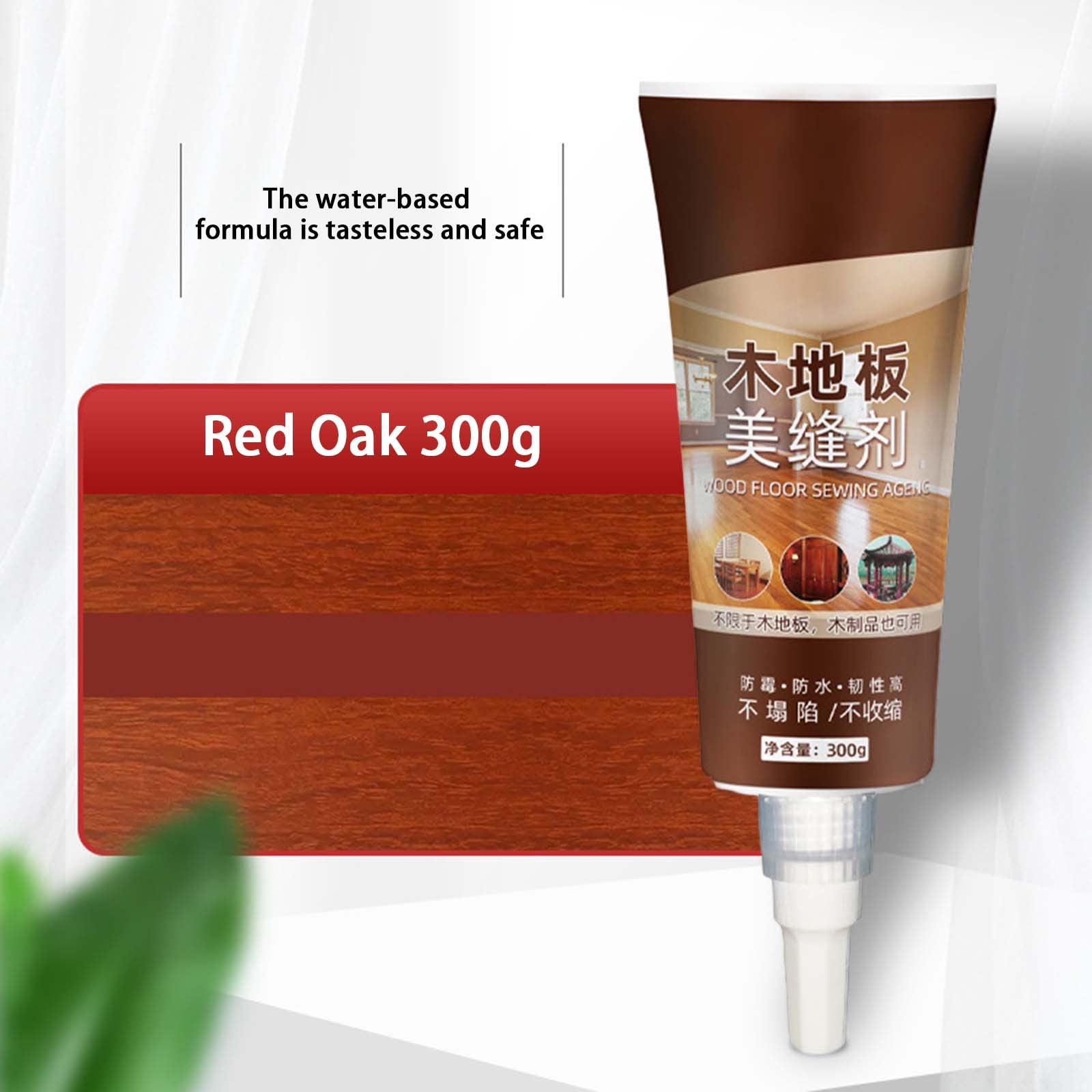 Wooden Floor Gap Filler - Seam Sealant for Wood Floors - 300g - Easy to ...