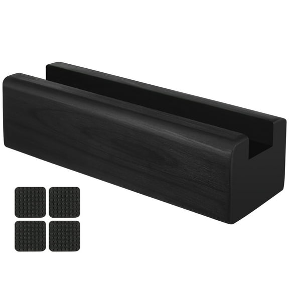 Wooden Floor Mirror Support Stand Anti-Skid Mirror Bracket Room Mirror Holder Rack for Bedroom Living Room Bathroom