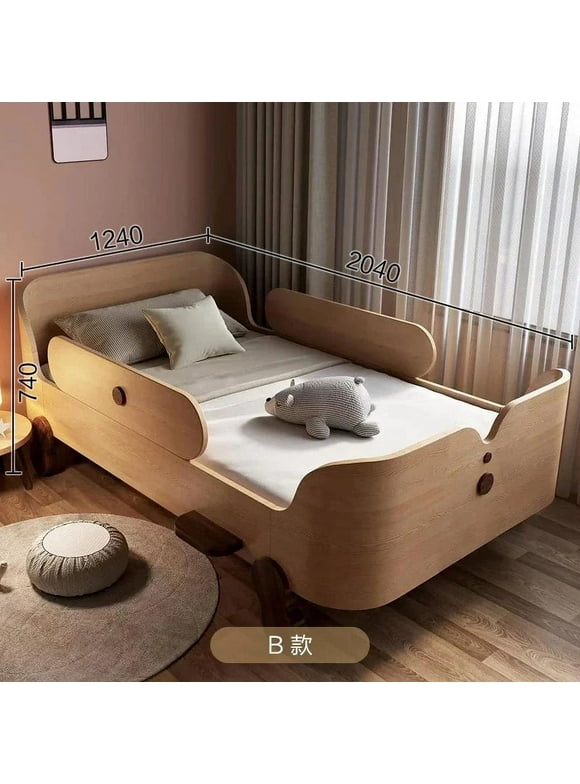 Wooden Floor Modern Children Beds Toddler Luxury House Baby Children Beds Design Cama Infantiles Bedroom Furniture YQ50CB
