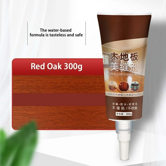 Wooden Floor Seam Sealant Gaps Filler for Stitching and Repair, Professional Flooring Maintenance Adhesive, Quick-Dry Flexible Wood Floor Crack Filler for Home and Office Renovation