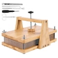 thumbnail image 1 of Wooden Flower Press Kit, 11 x 7.1 in Large Floral Pressing Kit with Accessories, Multi-Layer Herbarium Press for DIY Art & Craft, Plant Specimen, 1 of 8