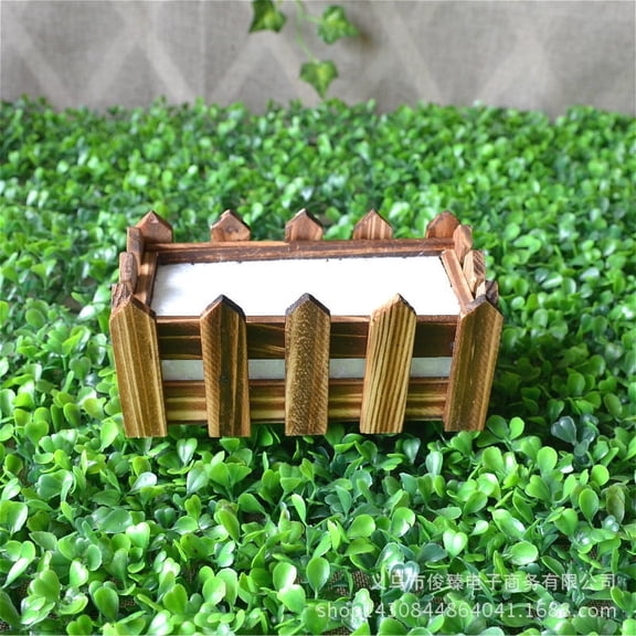 Wooden Flowerpot Garden Flower Pot Window Box Window Box Planter Wooden Flower Pot With Foam Wood Pot Outdoor Plant Box Outdoor Garden