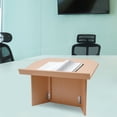 thumbnail image 1 of Wooden Foldable Podium Stand, Portable Folding Tabletop Desk, 1 of 23