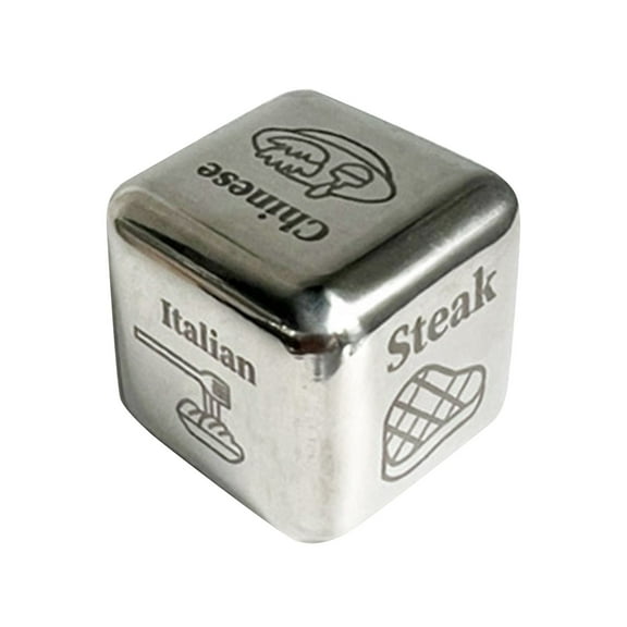 Wooden Food Decision Maker Game Anniversary Christmas Date Night Idea for Couples Valentines Day Wedding Birthday Present