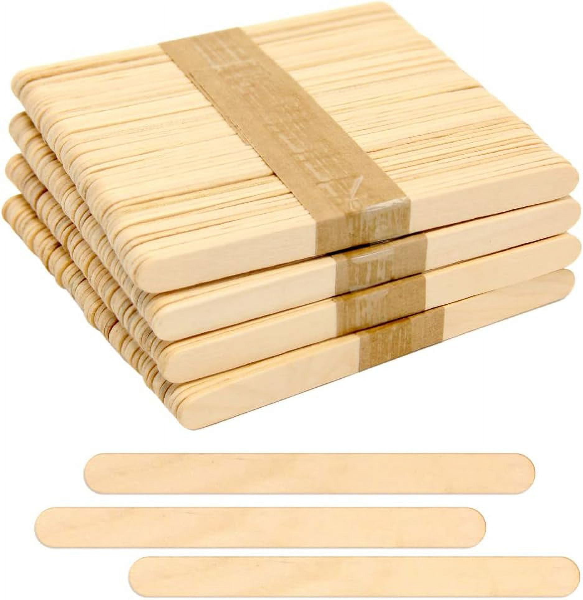 Buy GOLD LEAF Wooden White Color Ice Cream Sticks for Ice Cream  Making,School Craft (Pack of 150Pcs) Online at Best Prices in India -  JioMart.