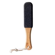 Wooden Foot File Callus Remover Double-Sided Foot Grinder Ergonomic Handle Foot Scrubber Foot Care And Foot Exfoliator Foot Rasp